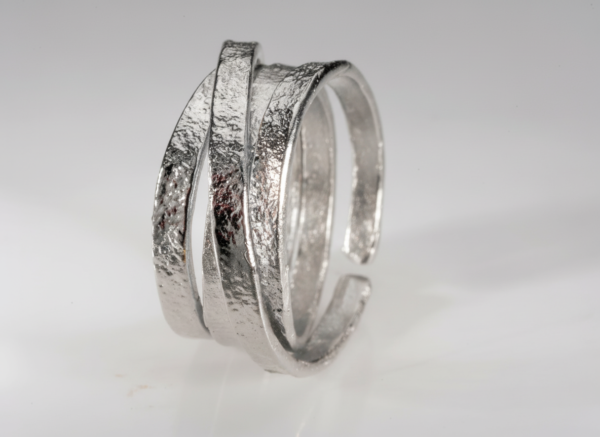Sterling Silver Spiral Ring