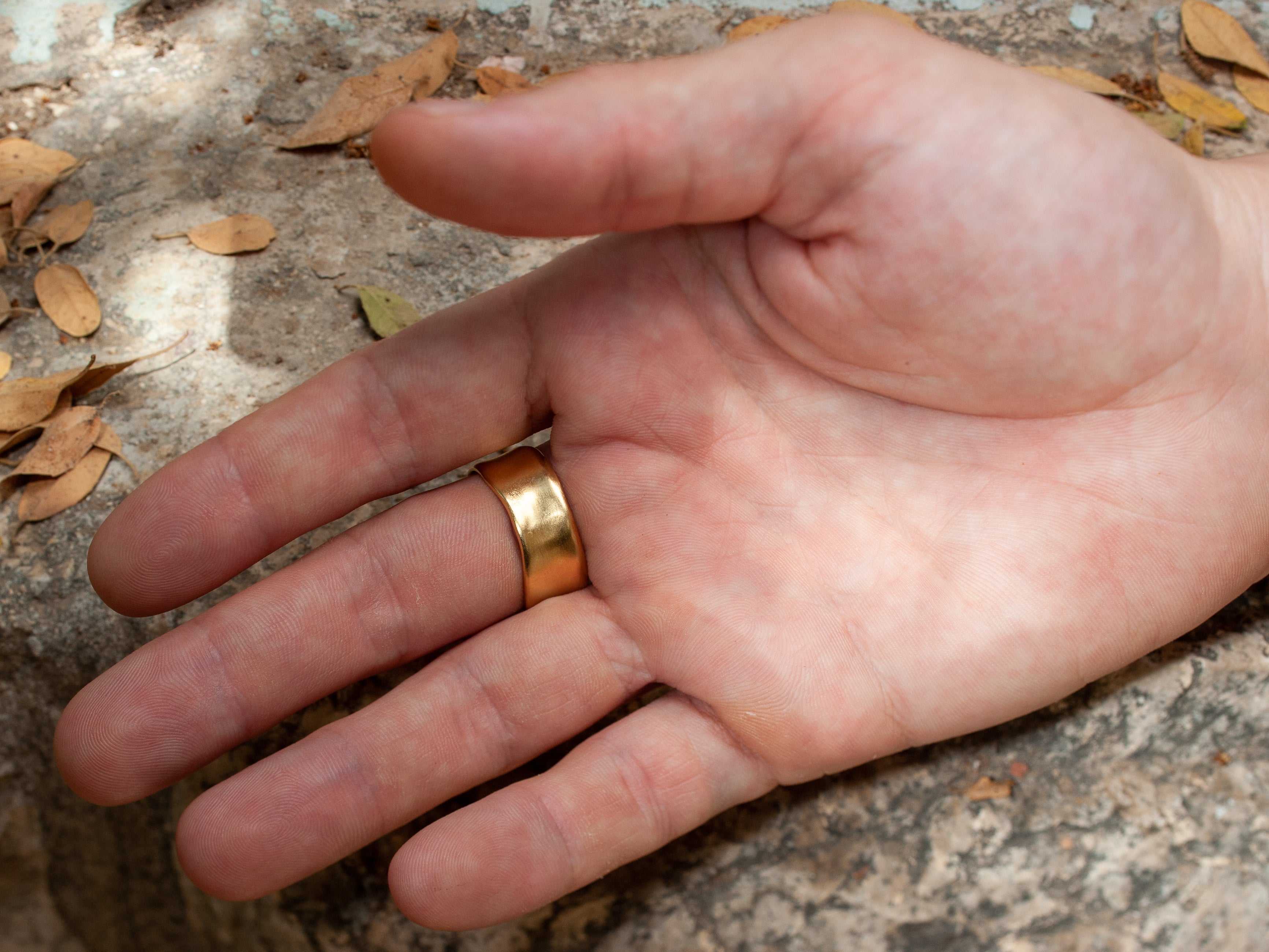 9mm Wide Gold Wedding Band Ring