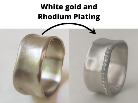 What is white gold? And why are there different shades of white gold?