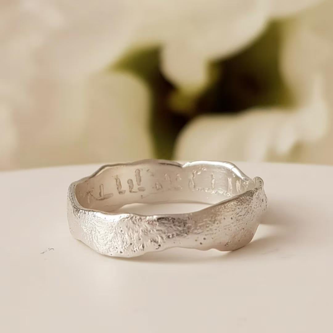 Silver Carved Ring