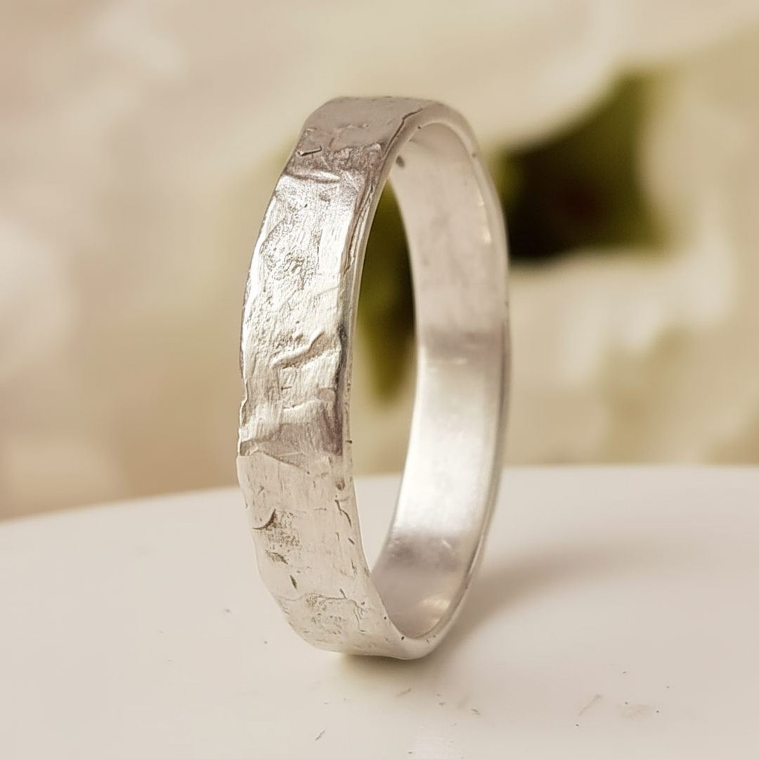 4mm Sterling Silver band